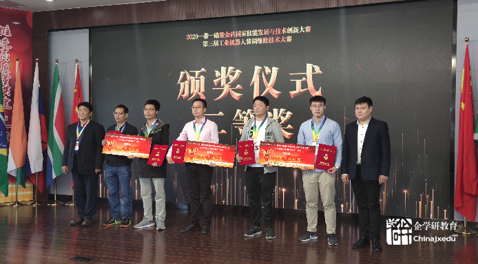 我院榮獲2020年一帶一路暨金磚國家技能發展與技術創新大賽教師組銀牌和優秀組織獎
